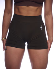 Load image into Gallery viewer, BROWN ENHERGY V-CUT SHORTS