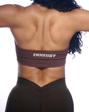 Load image into Gallery viewer, BROWN ENHERGY HALTER BRA
