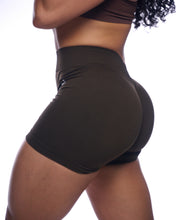 Load image into Gallery viewer, BROWN ENHERGY V-CUT SHORTS