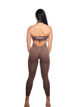 Load image into Gallery viewer, BROWN ENHERGY V-CUT TIGHTS