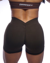 Load image into Gallery viewer, BROWN ENHERGY V-CUT SHORTS