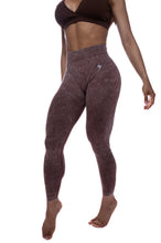 Load image into Gallery viewer, BROWN ACID WASH ENHERGY V-CUT TIGHTS
