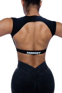 BLACK ENHERGY BACKLESS BRA